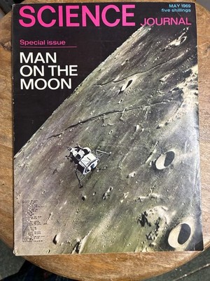 RARE Man on the Moon Apollo Science Journal Magazine May 1969 Special Issue UK 