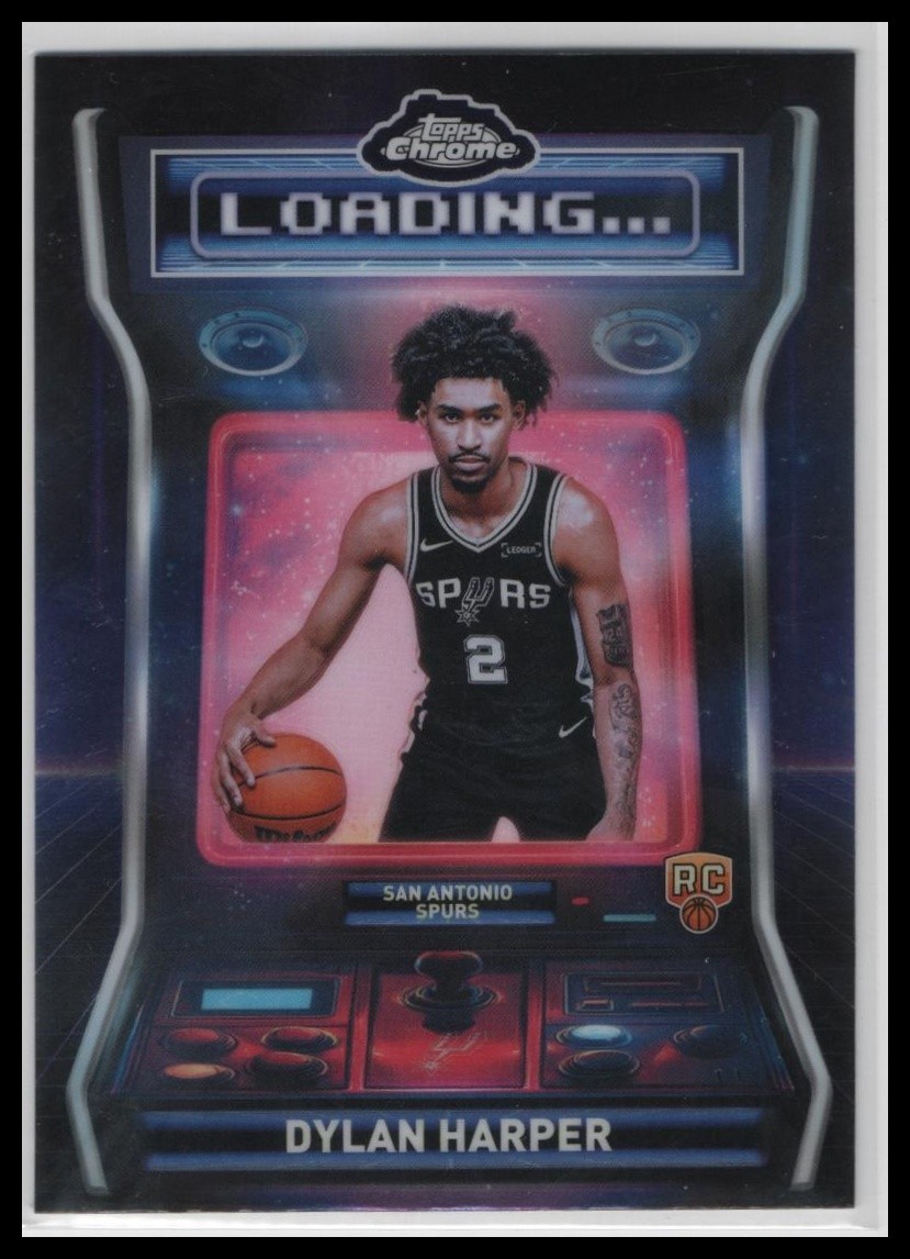 2025-26 Topps Chrome #LD-12 Dylan Harper Loading ...