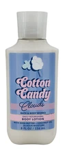 NEW BATH & BODY WORKS COTTON CANDY CLOUDS BODY LOTION, 8 OZ