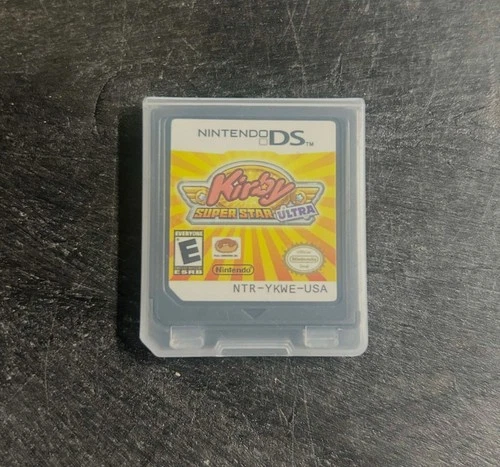 Kirby Super Star Ultra Version for Nintnedo DS NDS 3DS Game Card 2008 USA Tested