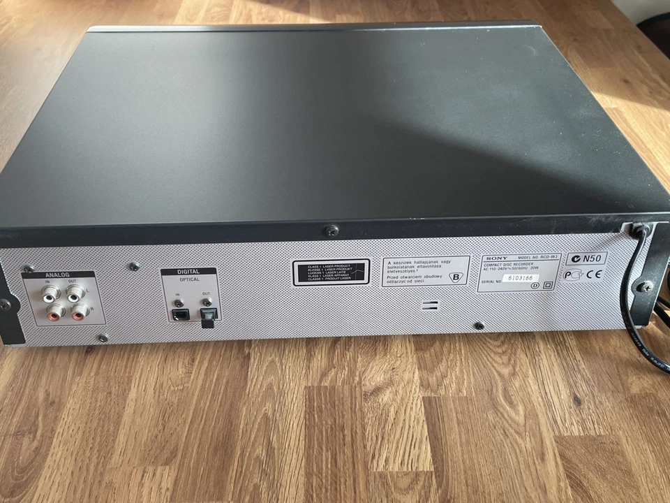 SONY RCD-W3 Twin Deck Compact Disc CD Recorder - Image 2 of 4