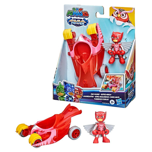 PJ MASKS AUTO GUFETTA MOBILE OWL GLIDER CAT BOY SUPER PIGIAMINI F3338 - Foto 1 di 1
