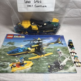 Lego Res-Q 6462 Aerial Recovery - 100% Complete With Manual & Minifigs