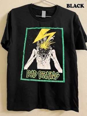Bad brains rock band unisex retro style t-shirt QT8382
