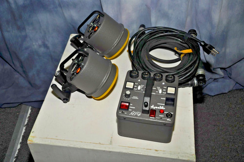 DynaLite Flash Lighting System MP8 - w/ Chimera Super Pro X Plus Stripbank 9x36
