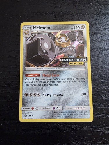 Melmetal (Prerelease) — Sun & Moon Promo