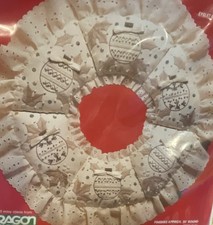 Paragon Christmas Holly Wreath Embroidery Kit 20" Round NIP Candlewick Plus 6849