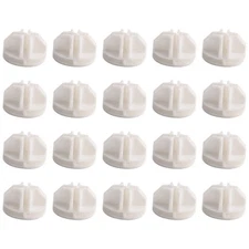 20 Pcs Grid Cube Connector Abs Connectors For Wire Cube Storage Shelving9803