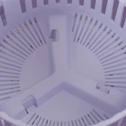 Portable Washing Machine 8L Foldable Washer With 3 Cleaning Modes Drain Basket