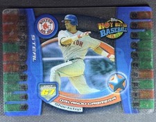 2005 Topps Hot Button Baseball #22 Orlando Cabrera Boston Red Sox
