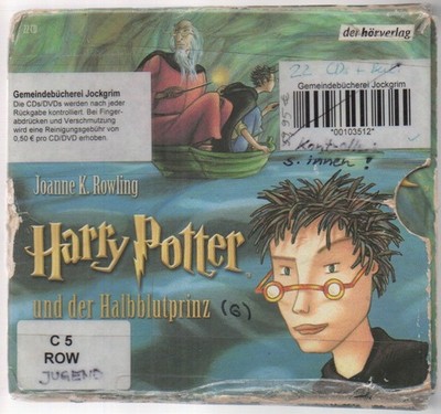Joanne K. Rowling - Harry Potter u. der Halbblutprinz (Hörbuch gel. von R. Beck)