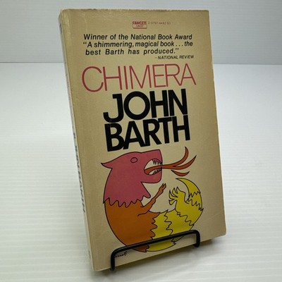 Chimera John Barth Paperback Fifth Print Fawcett Crest c1972 Vintage Novel