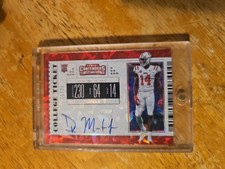 2019 Panini Contenders DK Metcalf Cracked Ice College Ticket Auto RC