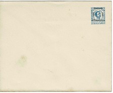 Montenegro 1893 Postal Stationery Envelope HG 8a unused postal stationery cover