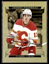 2022-23 Upper Deck Tim Hortons Gold Etchings Johnny Gaudreau Calgary Flames