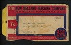 US Postal History 825(3) Prexy Prexie COD Card 4th Class 1944 New Holland PA NJ  — photo 2