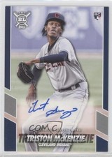 2021 Topps Big League Opening Act Auto Triston McKenzie #OAA-TM Auto 0u46