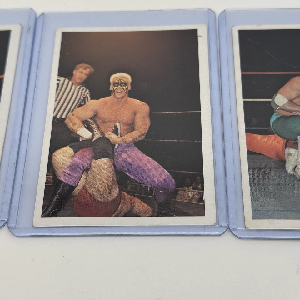 1988 Wonderama NWA Cards Multiple Sting, Ric Flair, Lex Luger, Road Warrior +++ - Image 3 of 4