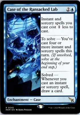 Case of the Ransacked Lab 45 R Murders at Karlov Manor Magic: The Gathering NM/M