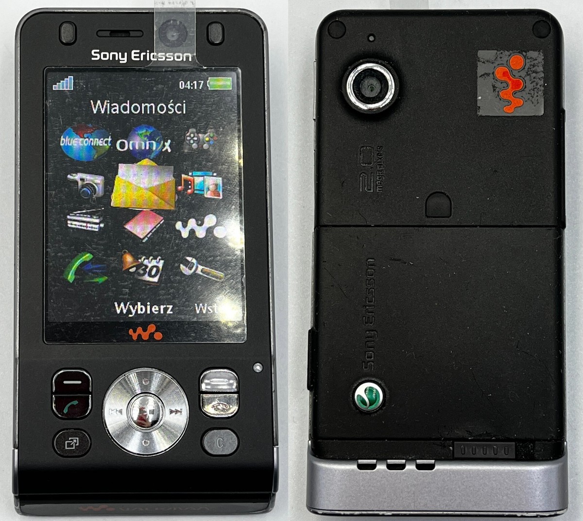 SONY ERICSSON W910i Shinobu phone mobile walkman box USED