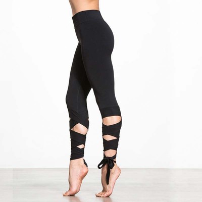 High Waist Ballet Dance Women Yoga 