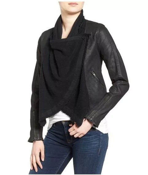 Denim waterfall jacket cheap