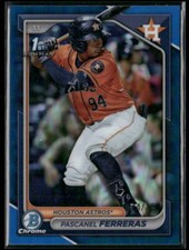 2024 Bowman Chrome #BCP-240 Pascanel Ferreras Blue Refractor /150