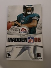 PS2  EA Sports  Madden NFL 06  Manual Only