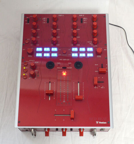 Vestax PMC-05 ProⅣ Red DJ Mixer Professional Mixing Controller