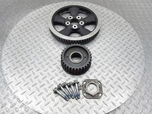 2012 12-16 Harley Dyna Switchback FLD Front Rear Belt Pulley Sprocket Gear Lot