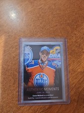 2015-16 UD SP Authentic Connor McDavid Draft Moments Rookie #153 Edmonton Oilers