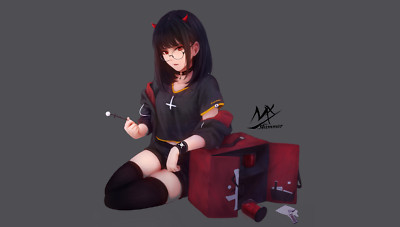 Anime MX Shimmer Girls Original Characters  Gaming Mat Desk 44158