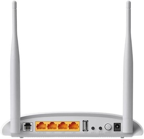 TP-Link TD-W9970 WiFi VDSL/ADSL Router 300Mbit/s 2,4GHz USB Ports weiß - Afbeelding 2 van 3