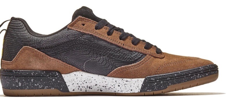 VANS X ZION WRIGHT Zahba MEN'S SKATE SHOES VN0007QQBF01 BROWN SIZE