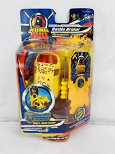 Zhu Zhu Pets Kung Zhu Special Forces Rock o/ Dune Tracker Battle Armor 2010 NOS