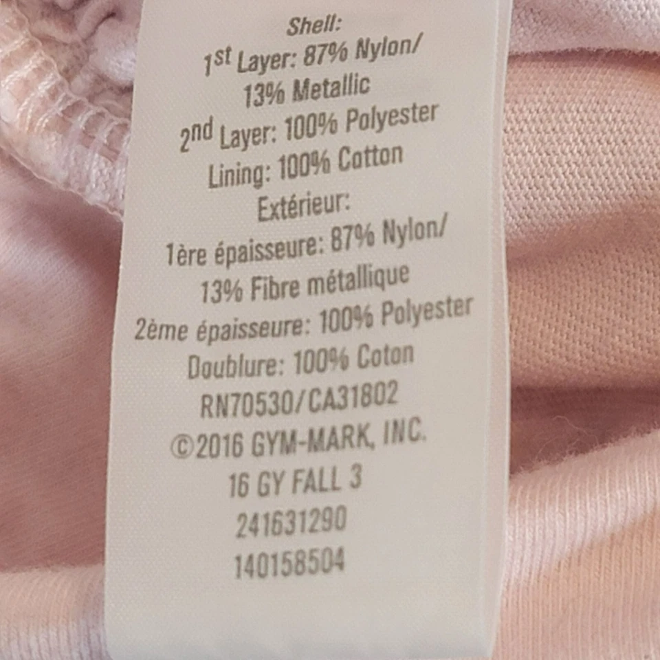 Falda corta Gymboree para niña talla 8 rosa bailarina/barbie, superposición de tul rosa Foto 4 de 4