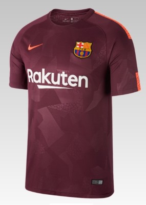 Dernier Maillot De Foot FC Barcelone  DEMBÉLÉ 11  Third 2017 2018 En Ligne P 12518