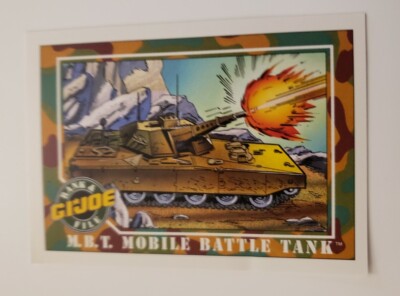 1991 Impel Hasbro GI Joe Series 1 Trading Card #11 M.B.T. Mobile Battle Tank