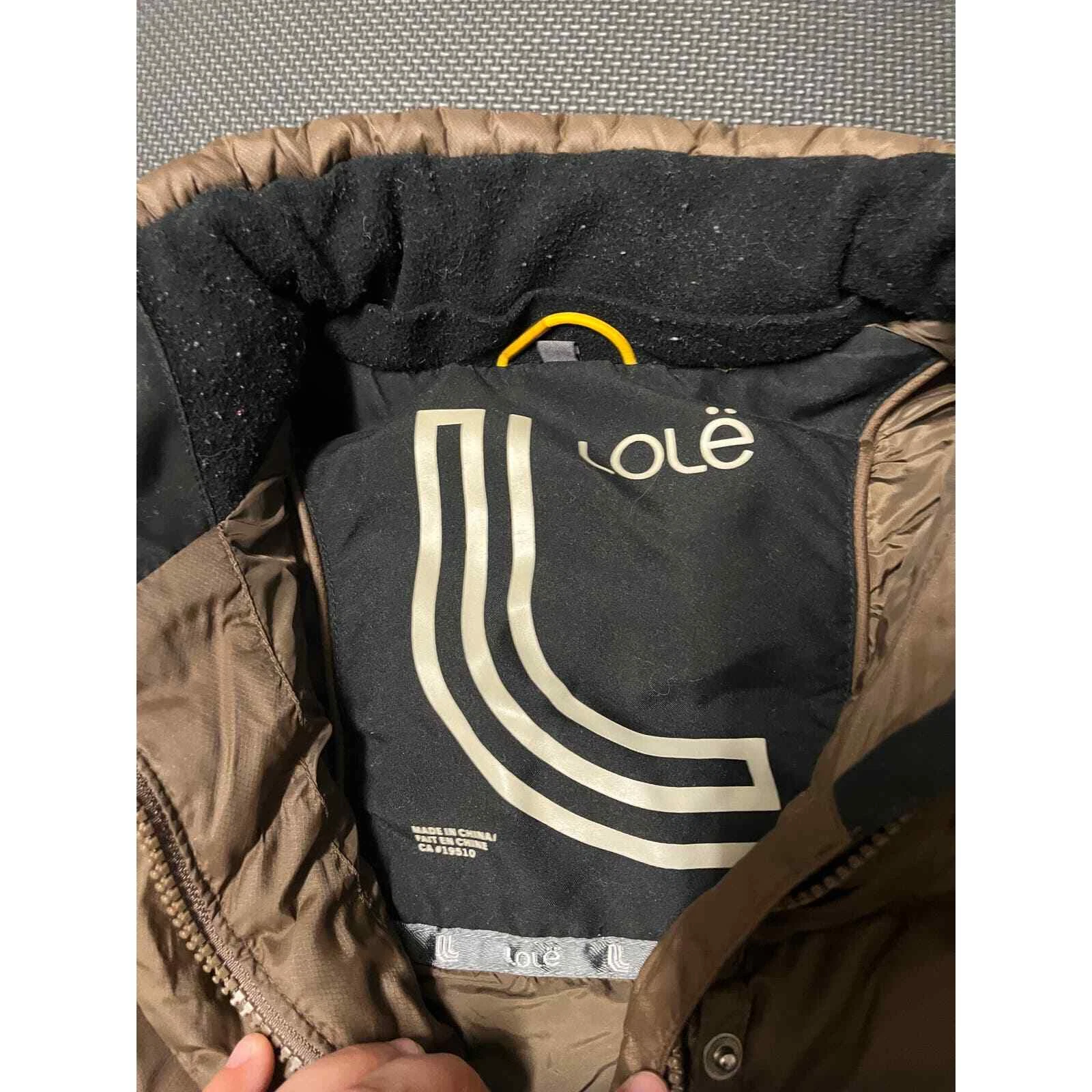 lole down removable sleeves ski snow jacket