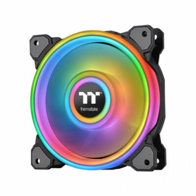Thermaltake CL-F088-PL12SW-C Riing Quad 12 RGB Radiator Fan TT Premium Edition 