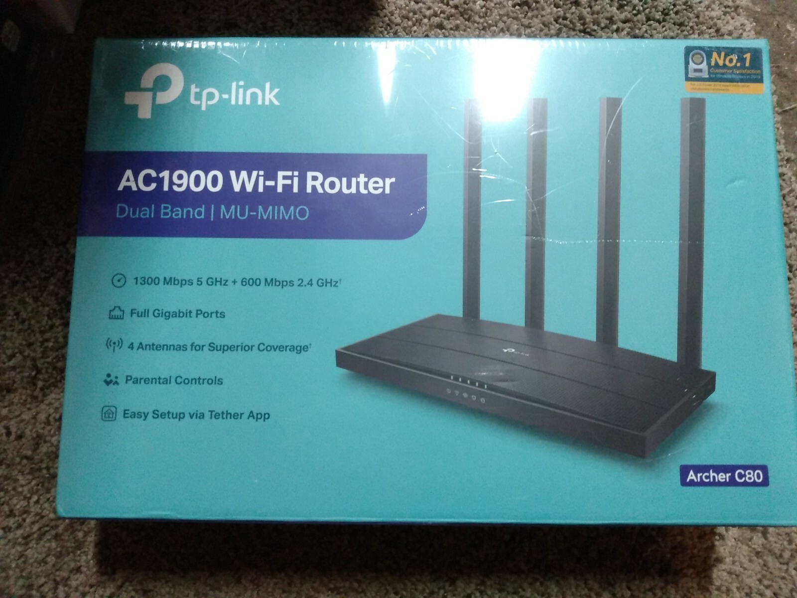 TP-Link Archer C80 AC1900 Wireless | Wi-Fi Dual Brand Router NEW