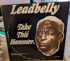 LP Leadbelly Take This Hammer  FV 9001 Verve Folkways 1965
