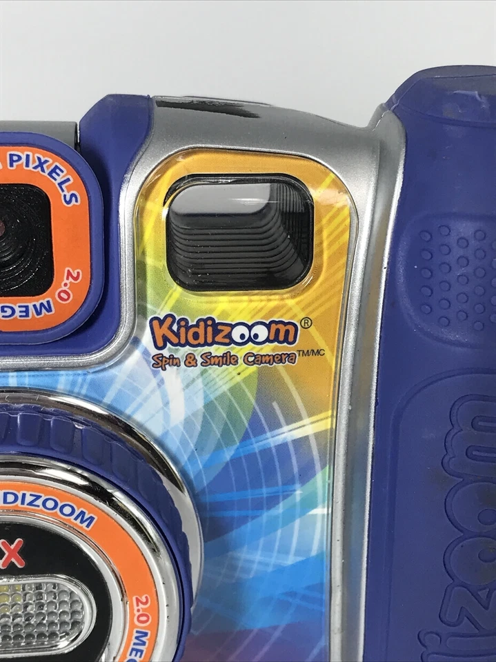 VTECH KIDZOOM 2.OMP 4x Digital Camera Blue Tested Works Reset Clean - Image 2 of 4
