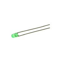 10X LTL-4231 Led 3 Mm GrüN 5,6-85Mcd 40° Front: GewöLbt Rastermaß: 2,54Mm Liteon