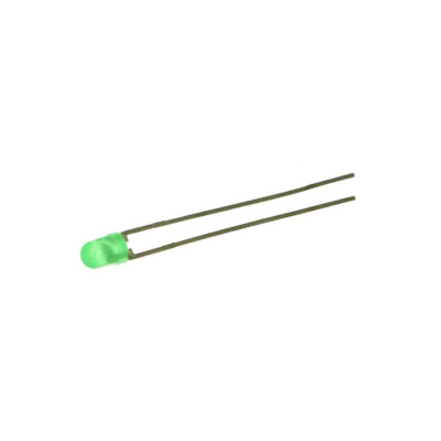 10X LTL-4231 LED 3 mm grün 5,6-85mcd 40° Front: gewölbt Rastermaß: 2,54mm LITEON