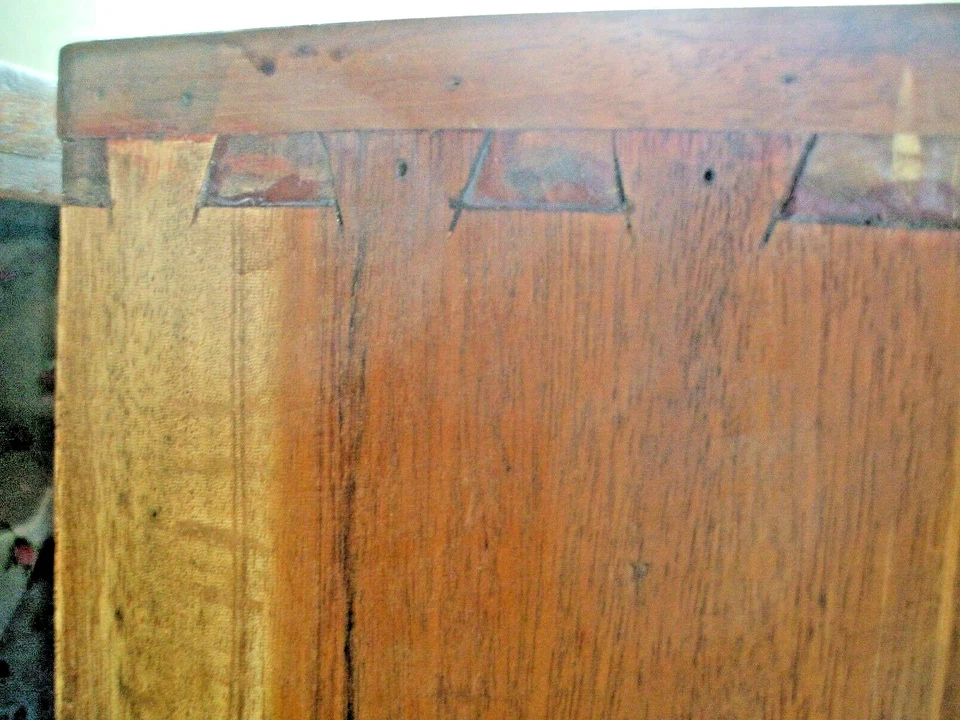 Cómoda antigua de colección de caoba Chippendale Highboy cofre reina Ana muebles  Foto 3 de 4