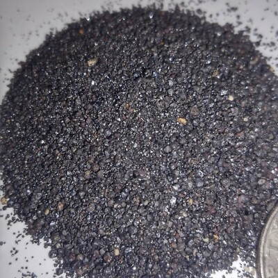 #ad 31.1 Grams Magnetic Sand Magnetite High Grade Iron Ore For Collectors Science $9.95
