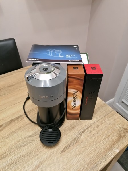 Nespresso Vertuo Next Coffee Machine, Light Grey, Brand New Boxed Photo Related