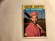 1986 Topps - All Star #704 Ozzie Smith