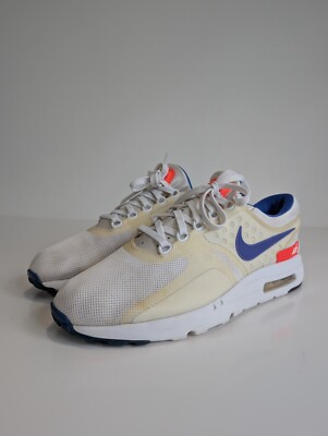 Nike Air Max Zero Ultramarine Herren Sneaker Gr. UK 8,5 Weiß (789695-105)